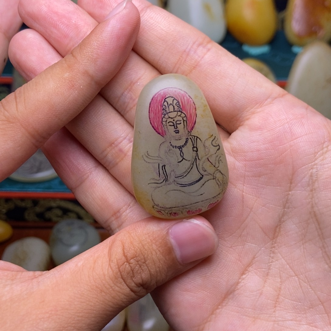 吊坠未镶嵌定制和田玉林*