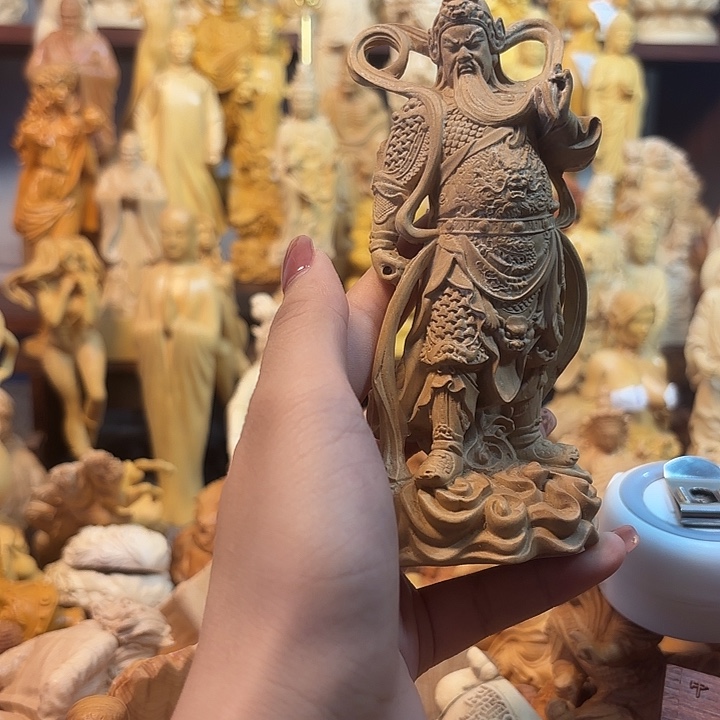 黄杨木黄杨木瑕疵关公