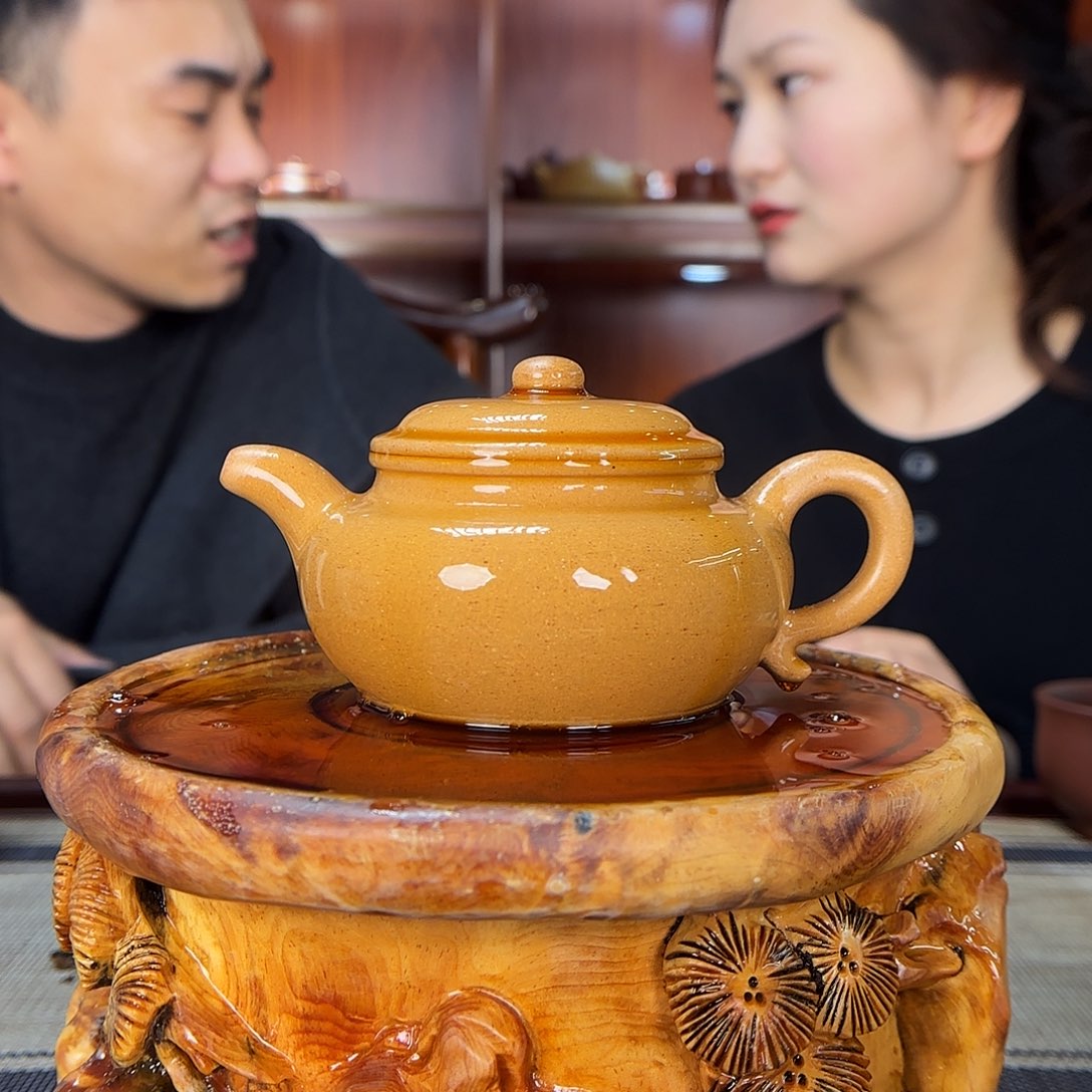 紫砂茶壶一壶李紫砂