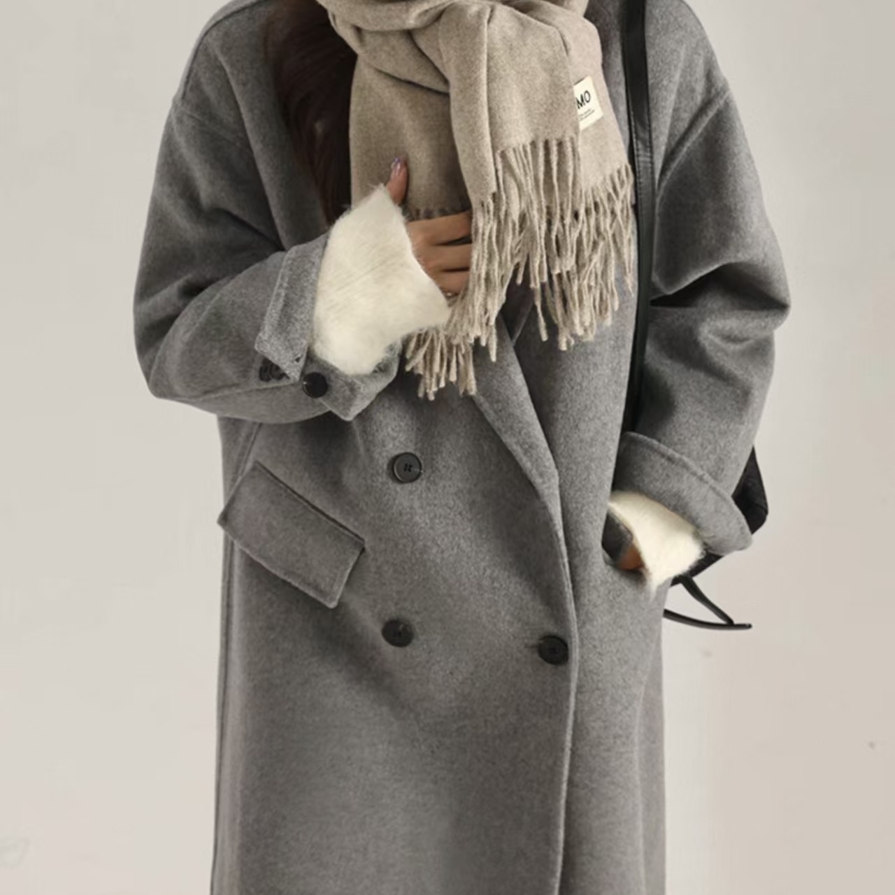 【高奢系列】 双排扣翻领大衣E67753~Z