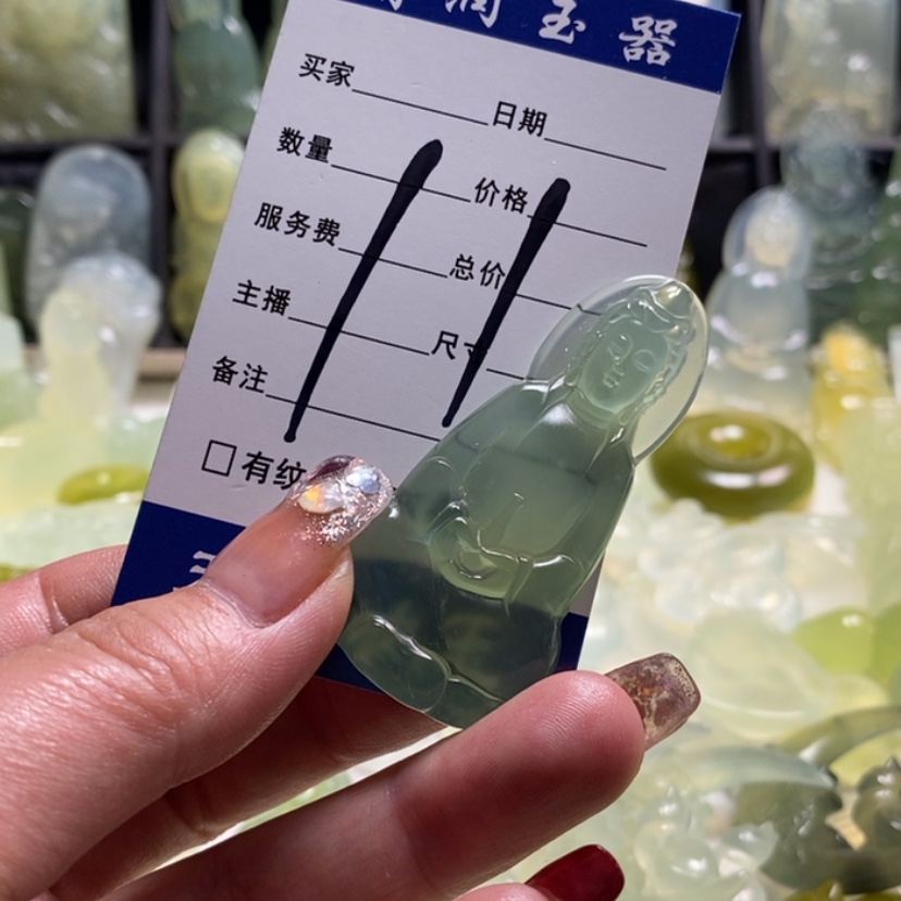 【闪购商品】蛇纹石玉颈饰合金柒*