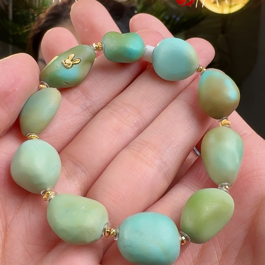 绿松石珠宝奇石未镶嵌