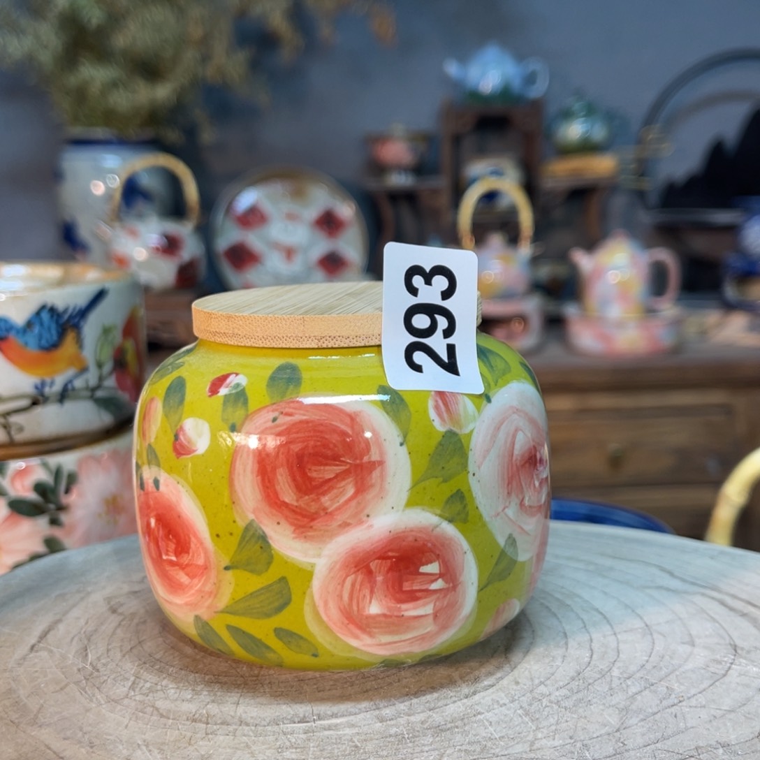 杯素浅陶瓷手工手绘