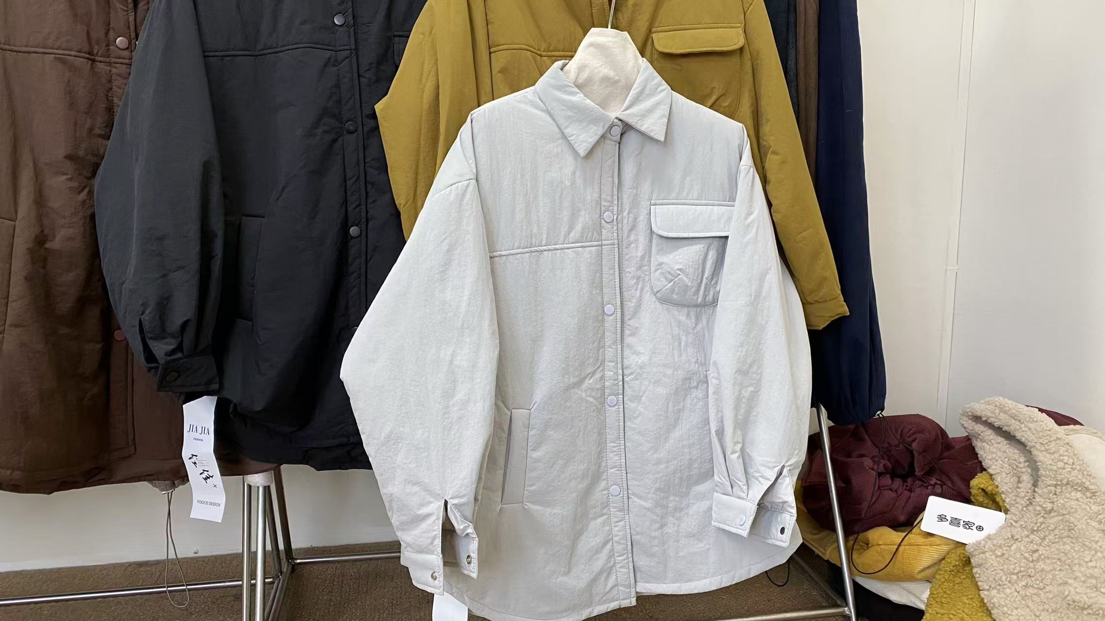 JJ#8962 FL 日系棉衣衬衣外套 12-06