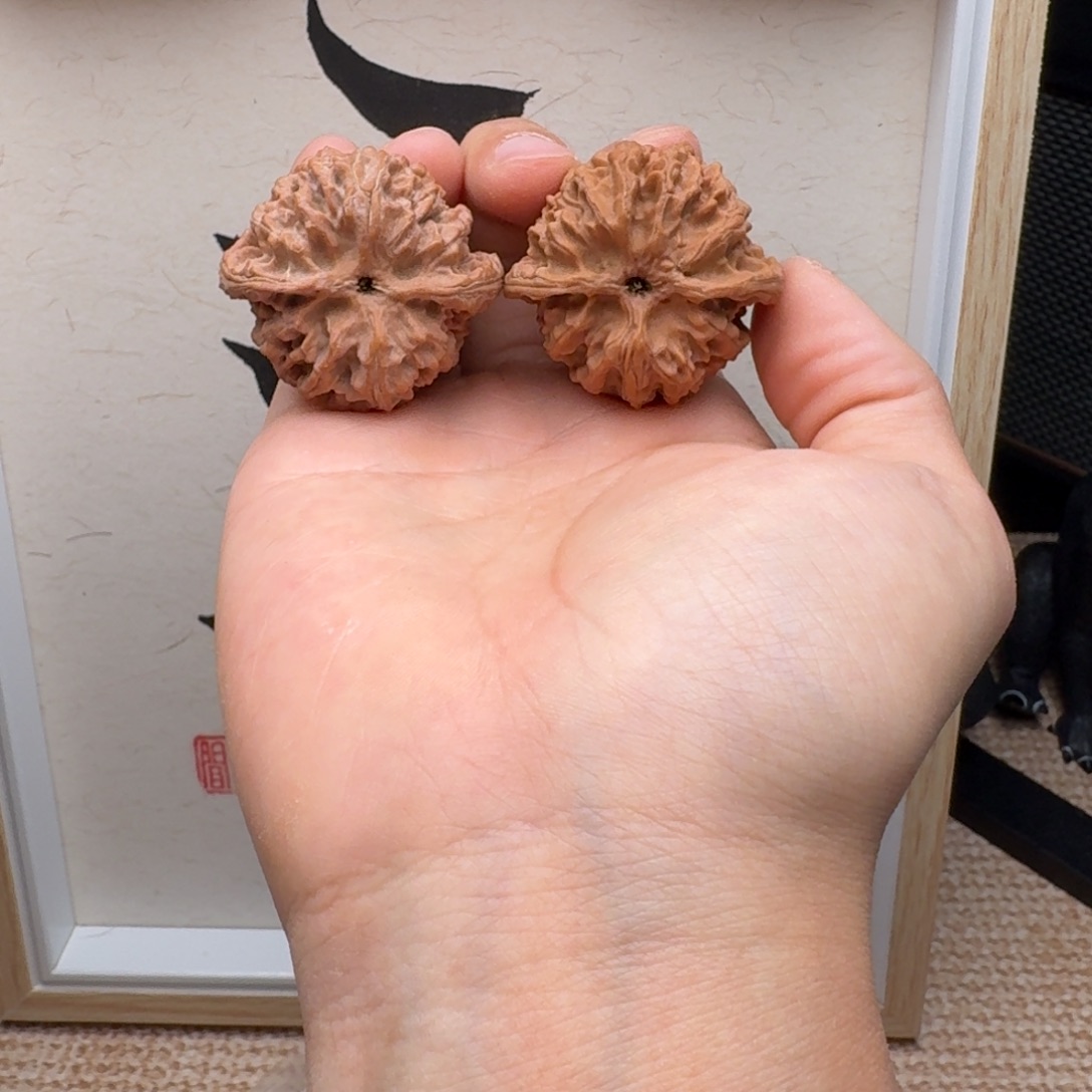 文玩核桃把件4139苹果