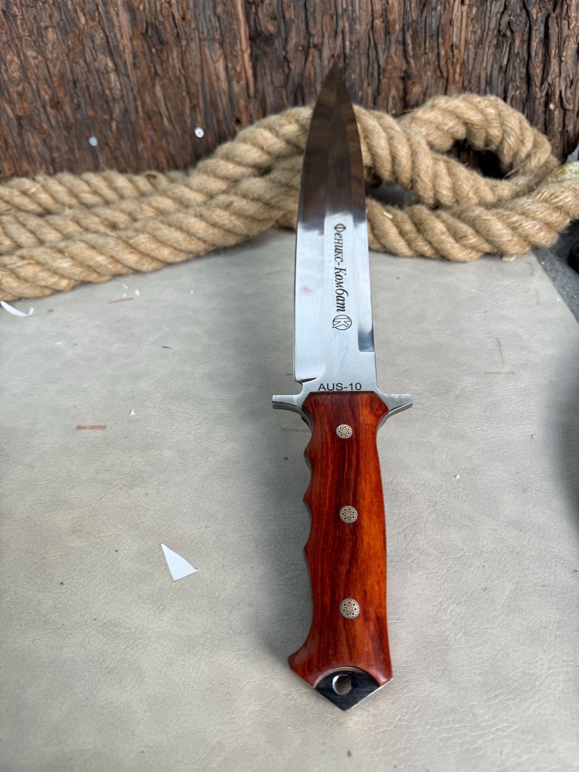 利刀斋【火凤凰】 多功能锋利水果刀户外露营削皮野营便携家用