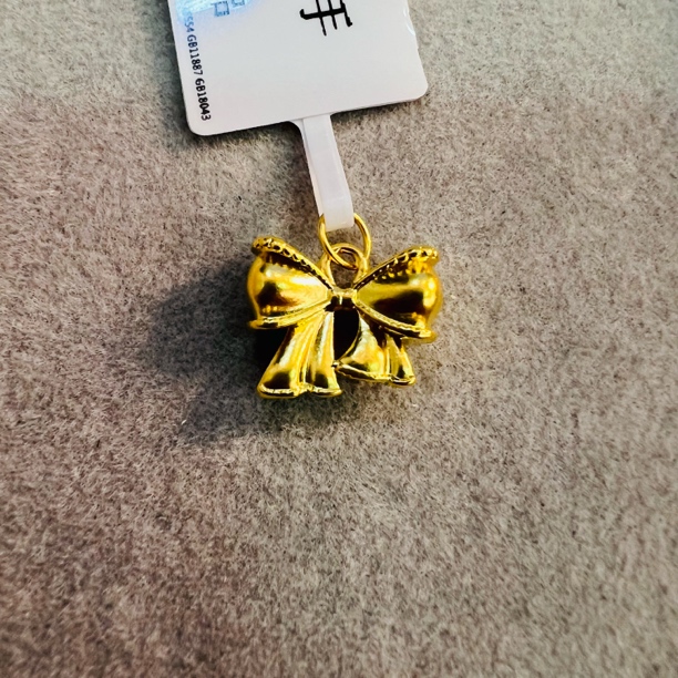 【思思专享】足金999 蝴蝶结 ZP 0.32 纳金添福