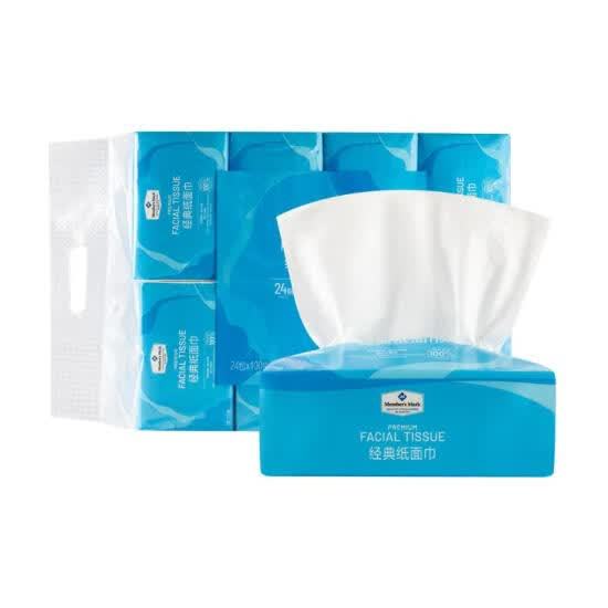 经典纸面巾 100抽*24包