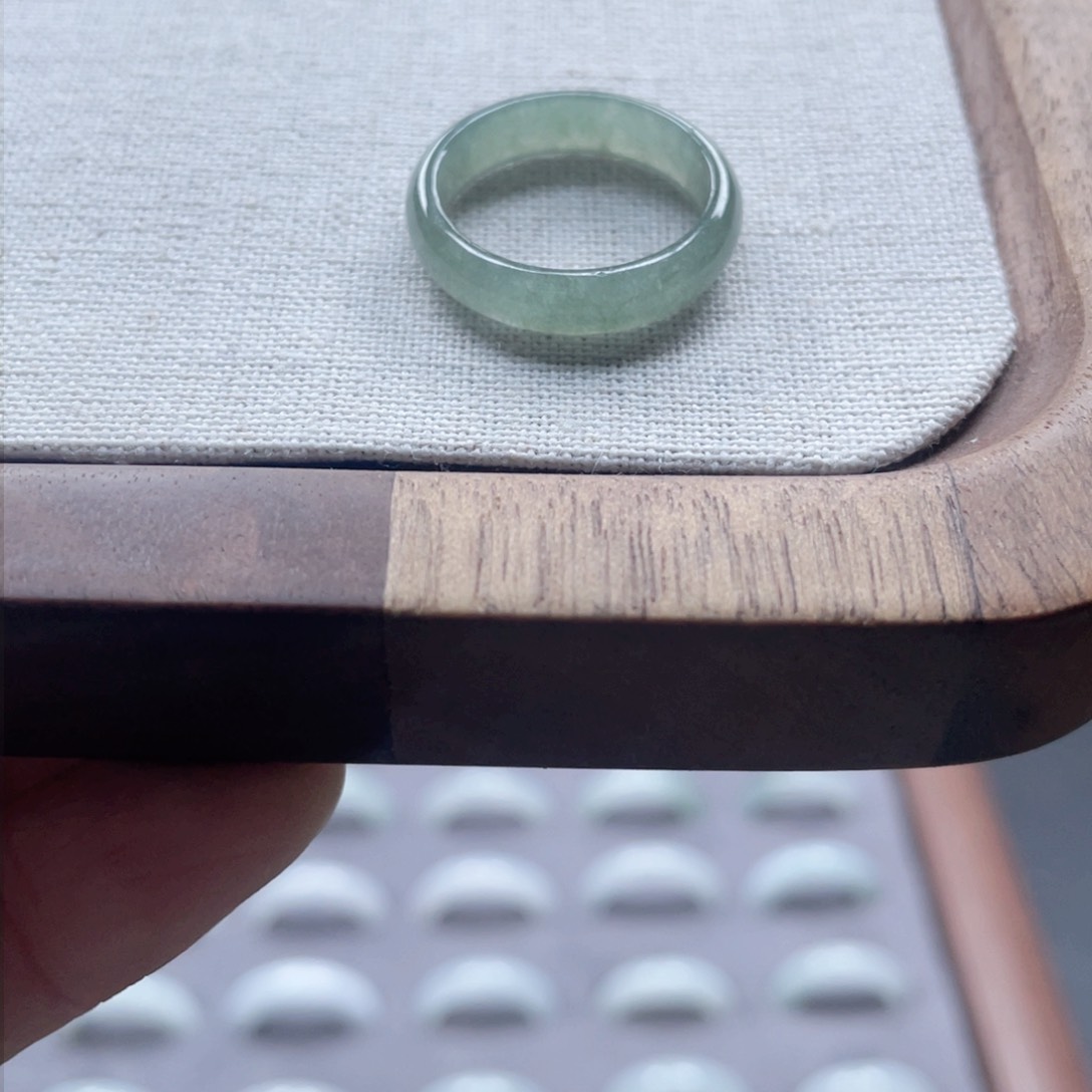 翡翠戒指未镶嵌10 号 15 港码 17.4 内径