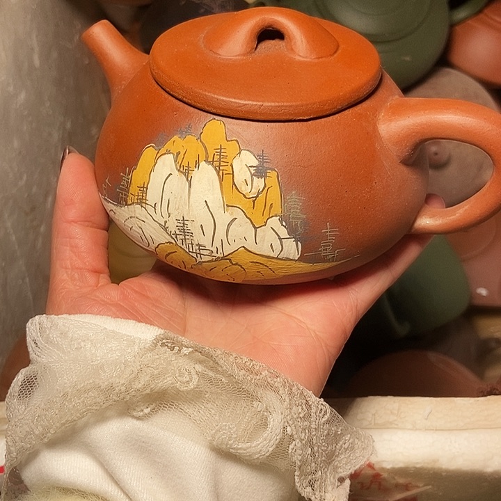 茶壶紫砂手工制作宜兴紫砂手工茶壶