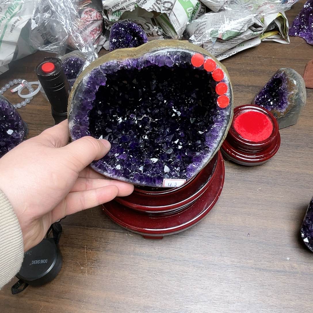 紫晶大型摆件（非配饰）未镶嵌