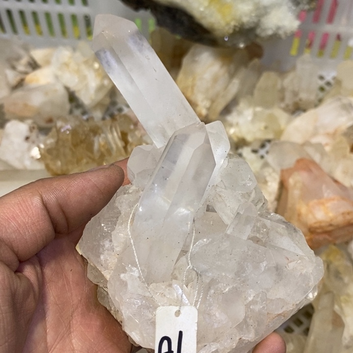 水晶水晶原石摆件未镶嵌