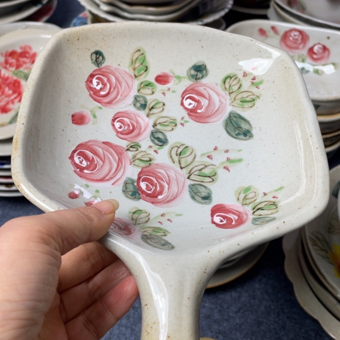 盘景德镇高温陶瓷8888