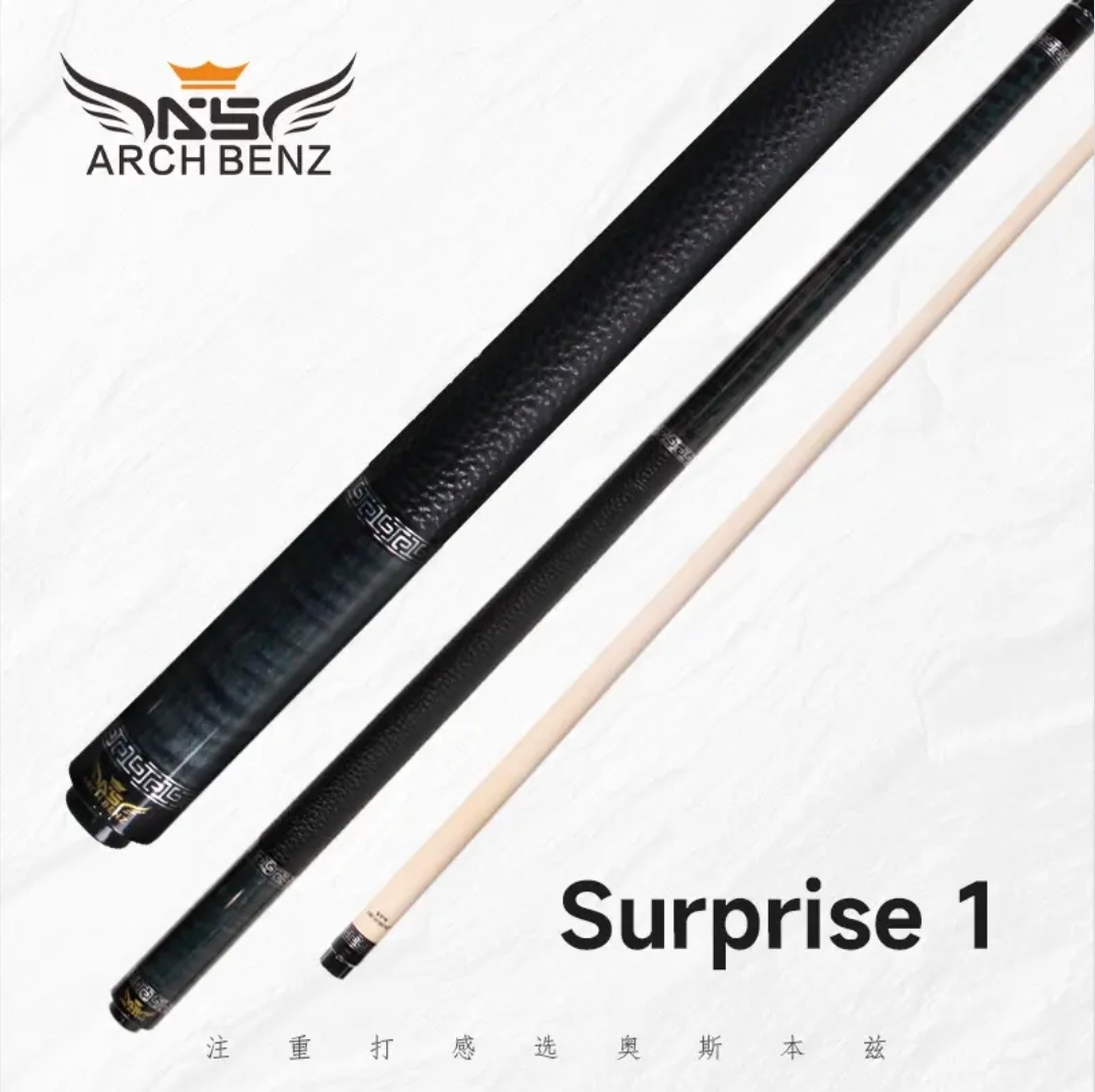 Arch Benz 奥斯本兹台球杆 惊喜Surprise 系列九球大头杆中式八球