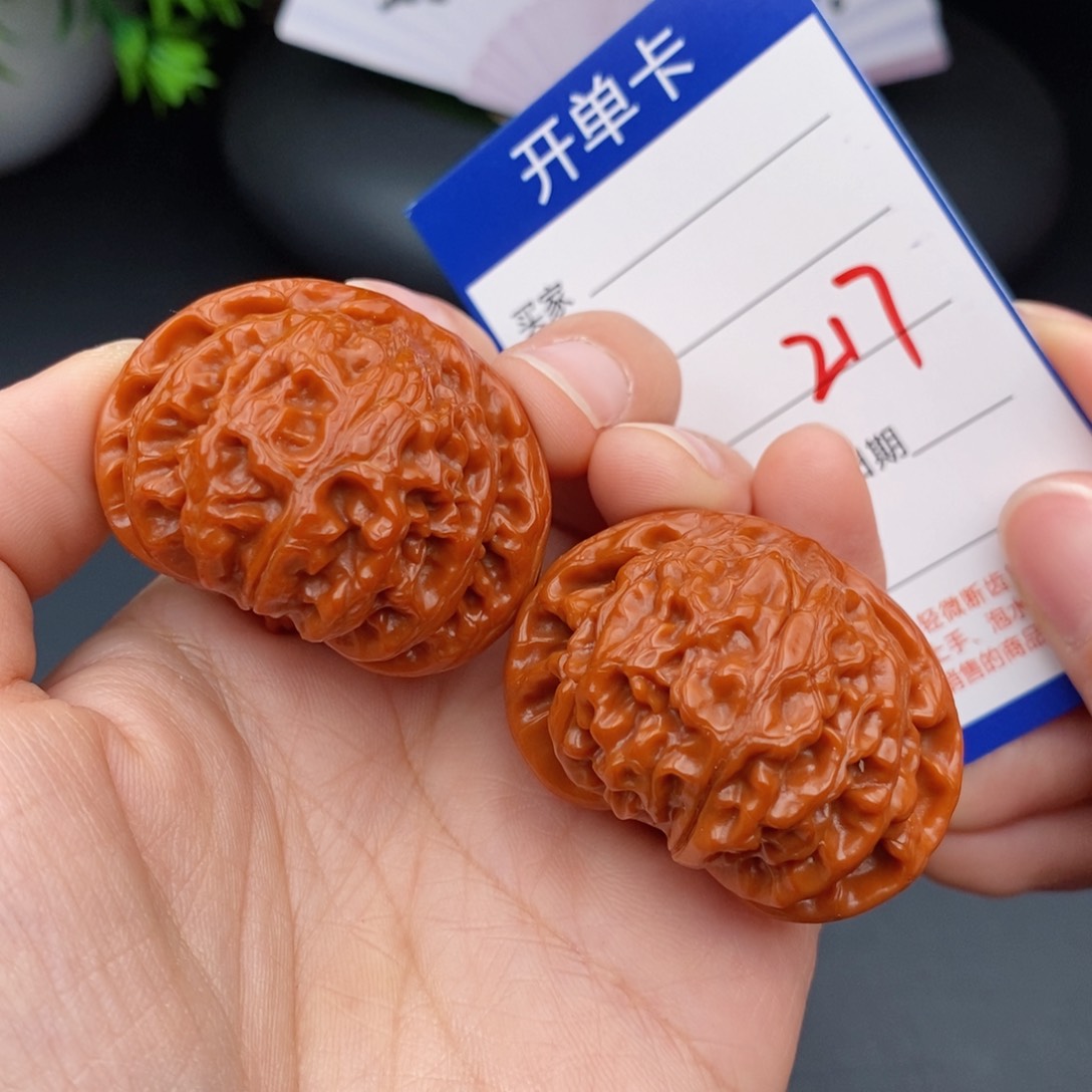 文玩核桃把件42宫灯217