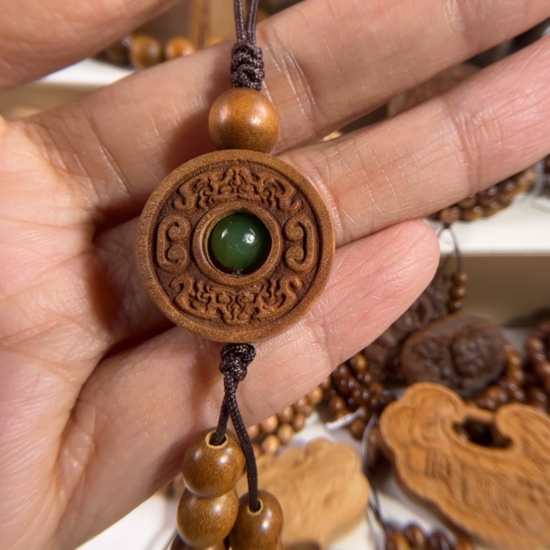 檀香木其他老山檀香雕刻件福利