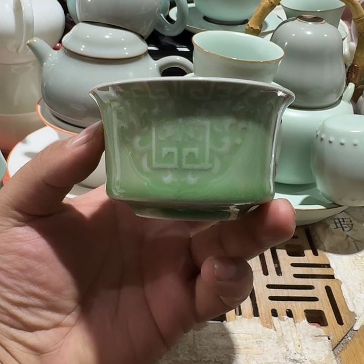 瑕疵茶具，介意勿拍