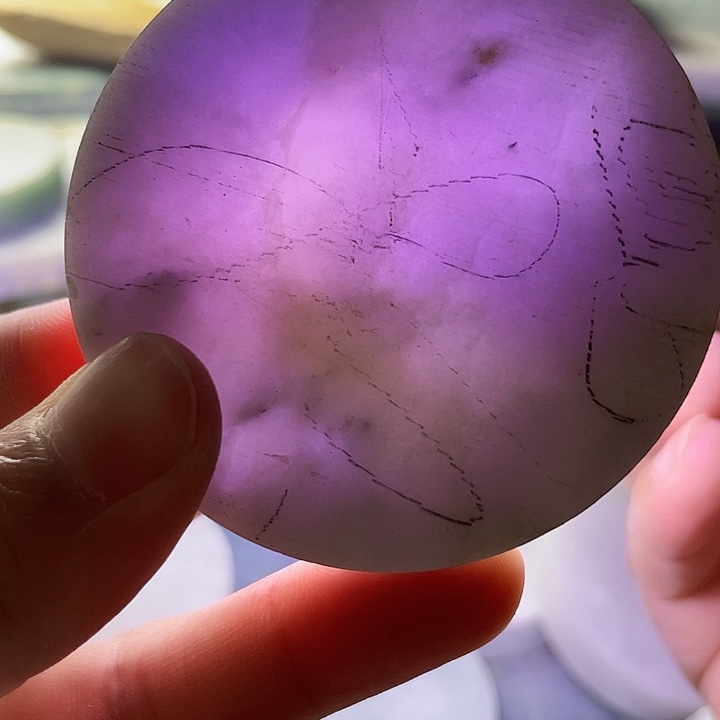 翡翠颈饰未镶嵌毛料77