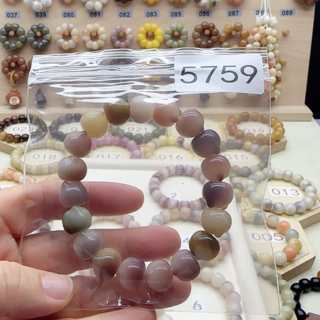 胖***布菩提根/象牙果手串