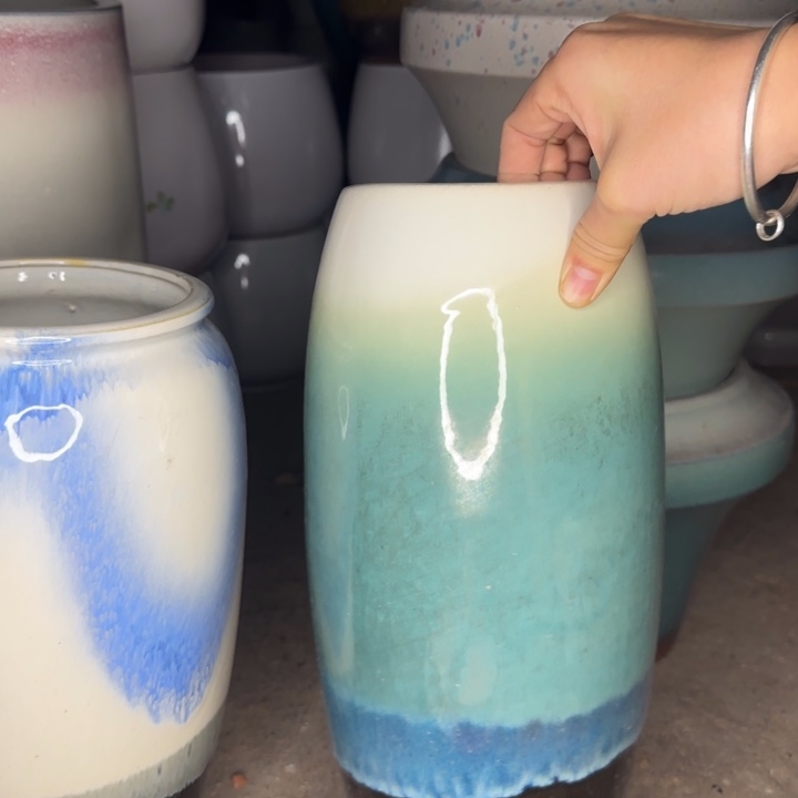 瑕疵花盆处理啦口11高31无孔