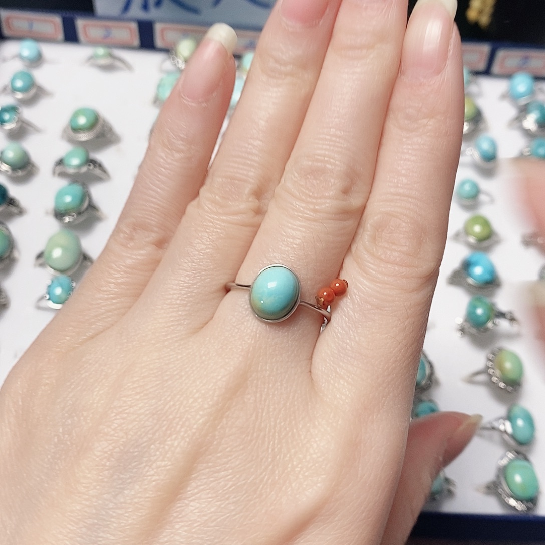 南红玛瑙银S925镶嵌珠宝奇石