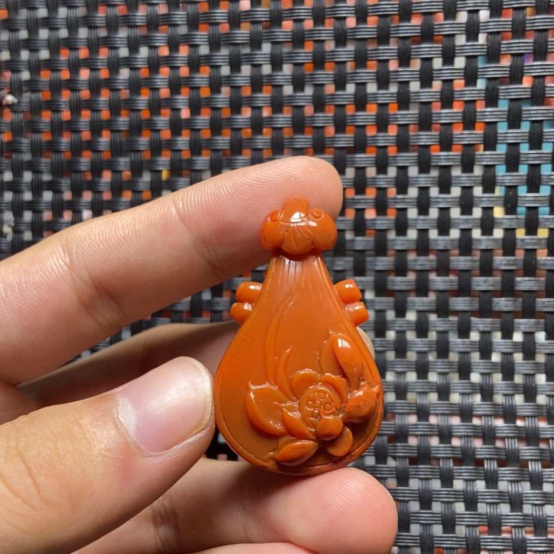 南红玛瑙未镶嵌吊坠(不含链)