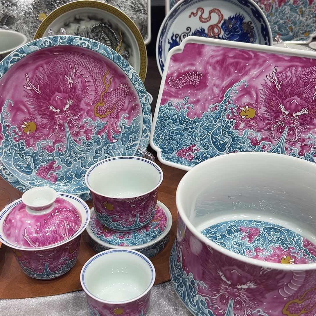 摆件景德镇陶瓷艺术高温