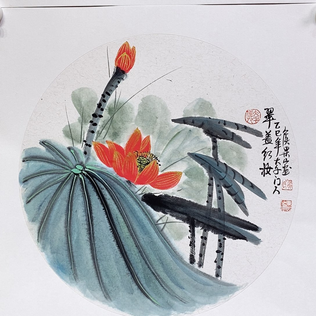 国画大风堂嫡传-侯果山老师作品路 