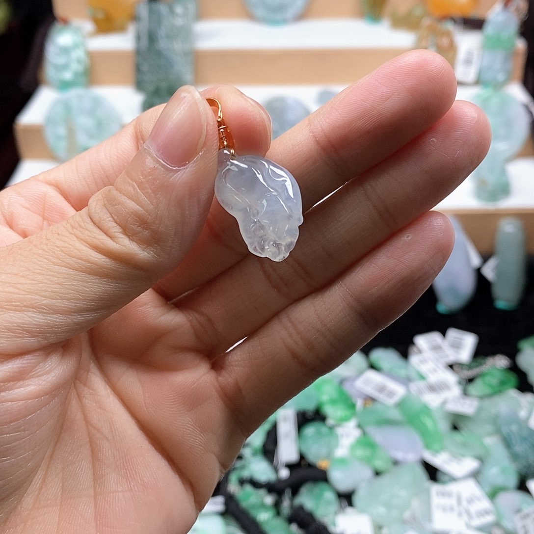 翡翠颈饰未镶嵌11 白菜 吊坠