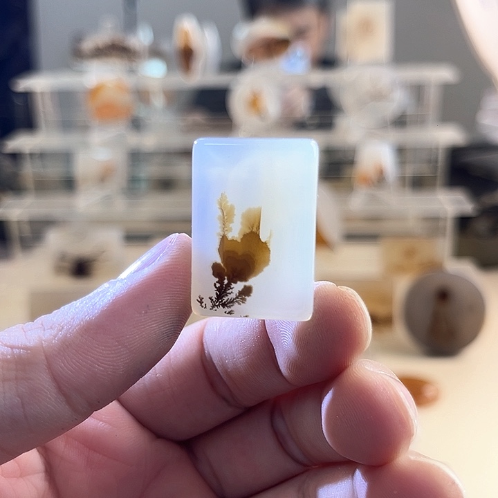 玛瑙/玉髓未镶嵌吊坠(不含链)