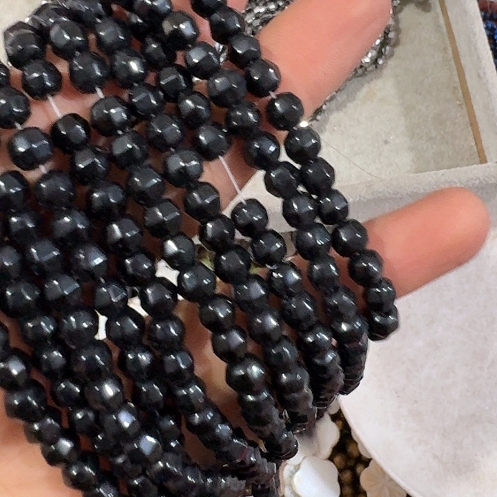 玛瑙/玉髓合金珠宝半成品20条6mm瓜珠