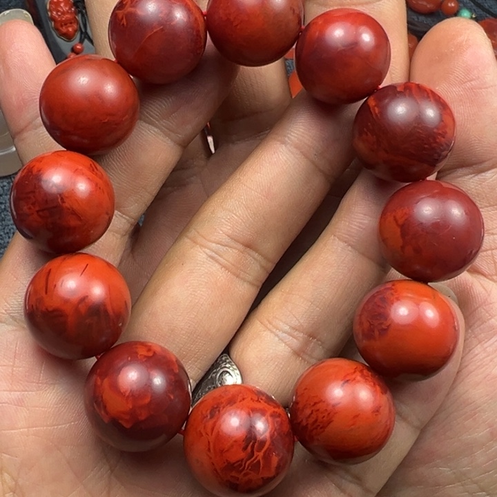 南红玛瑙手串未镶嵌请****√