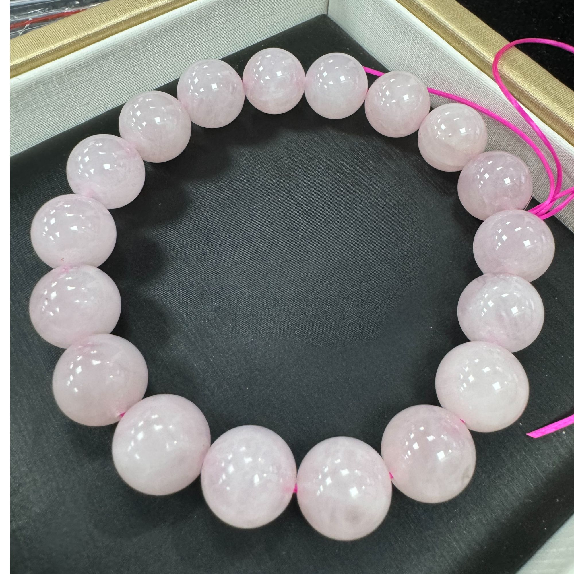 粉水晶手串11mm-532645