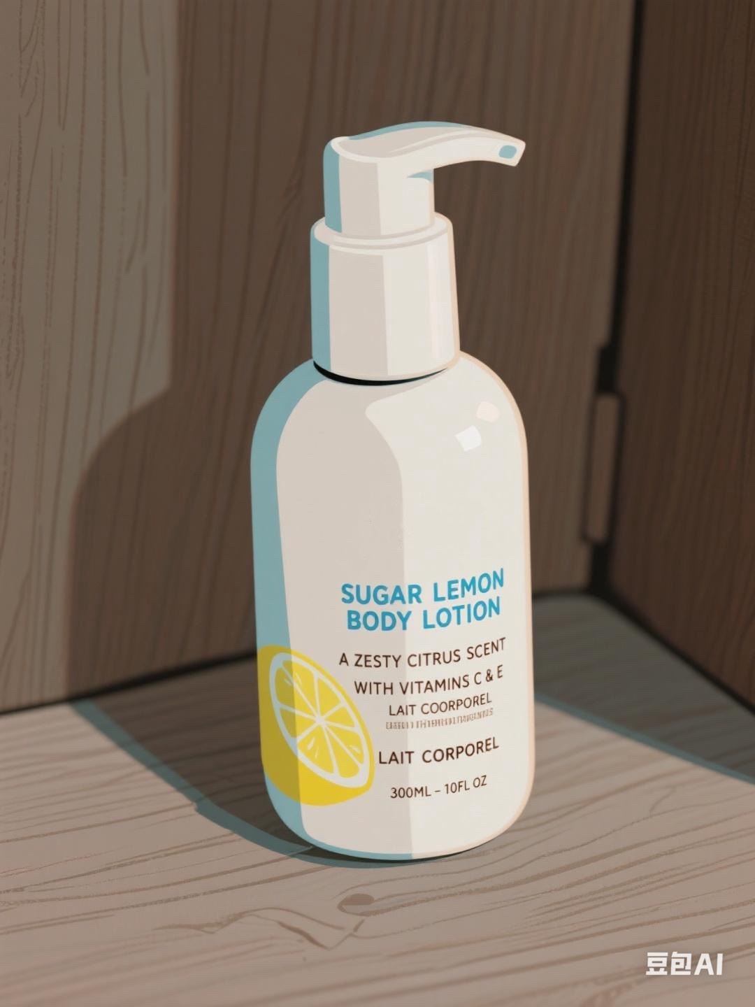 甘甜柠檬滋润身体乳舒缓水润300ml