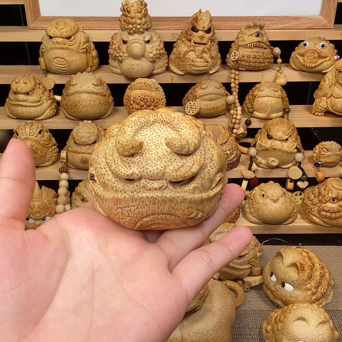 香榧木竹根雕作品欣赏
