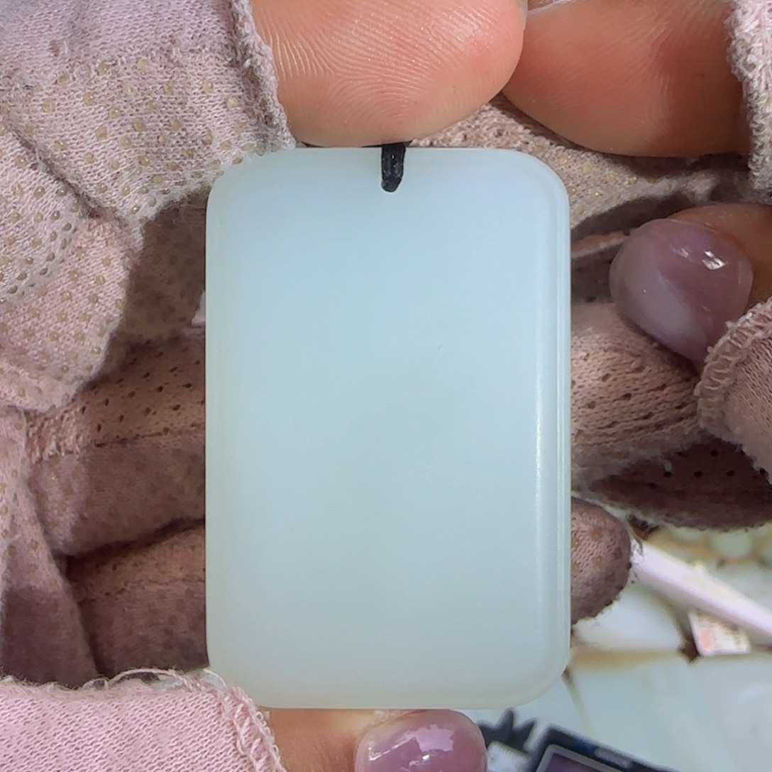 和田玉未镶嵌颈饰36