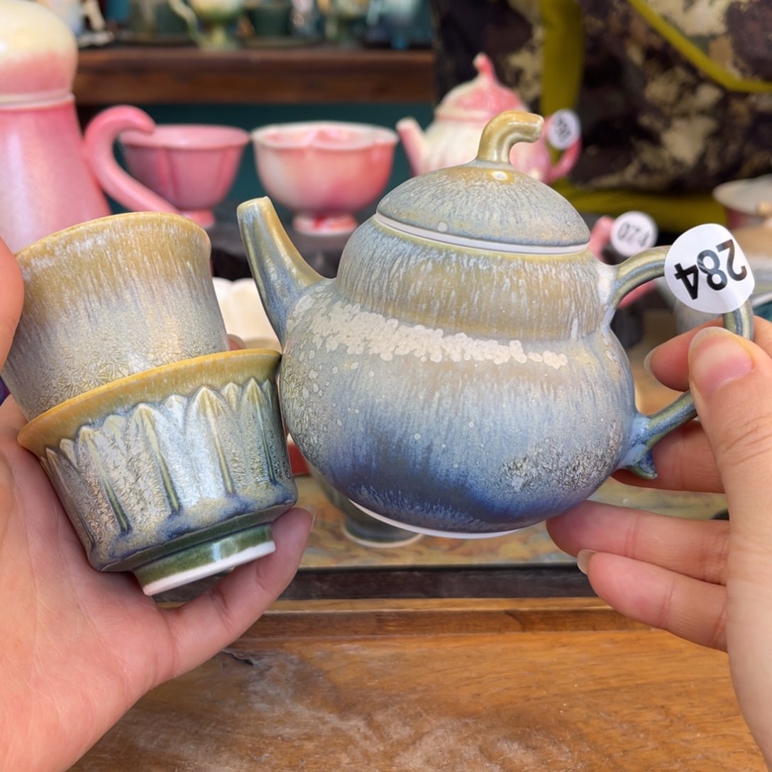 摆件琥*0木夕陶瓷手工茶器