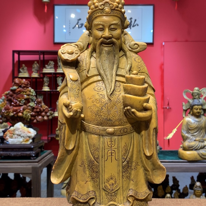 寿山石幸*寿山石人物形象设计