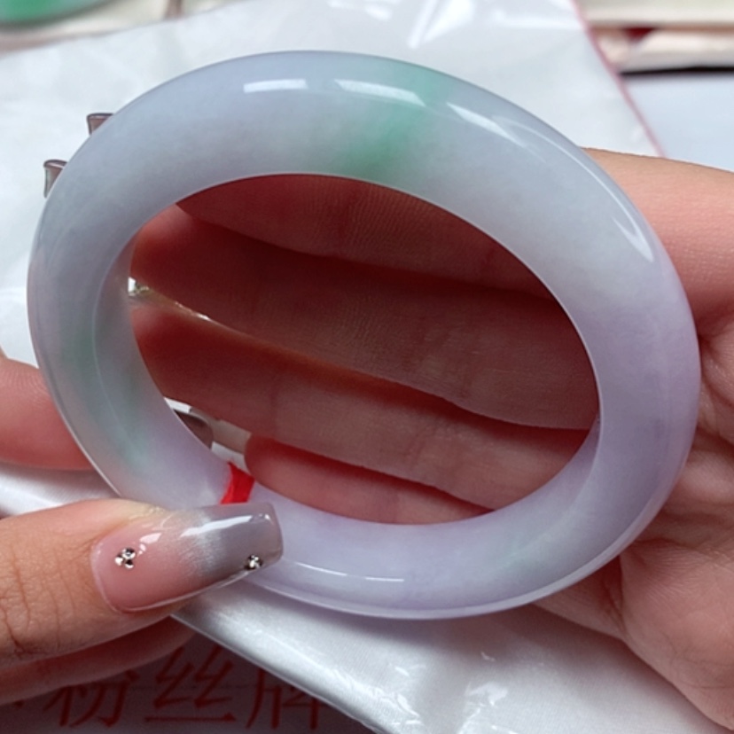 【闪购商品】翡翠手镯未镶嵌57圈