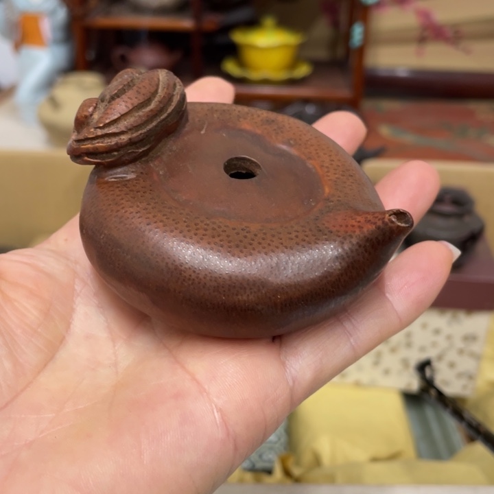 竹中古艺术品摆件