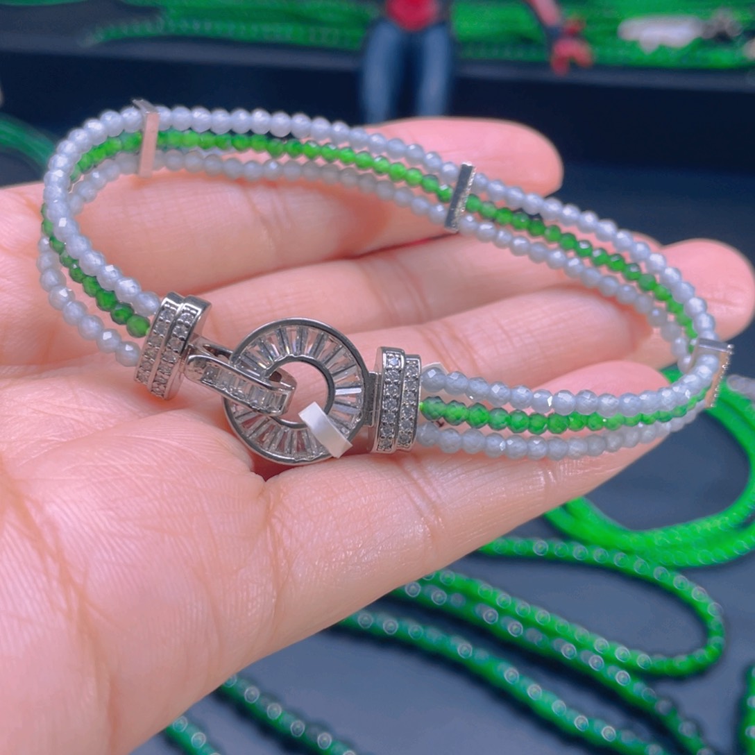 翡翠项链未镶嵌，1