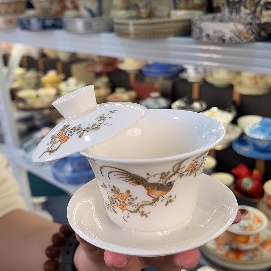 盖碗很漂亮我很喜欢