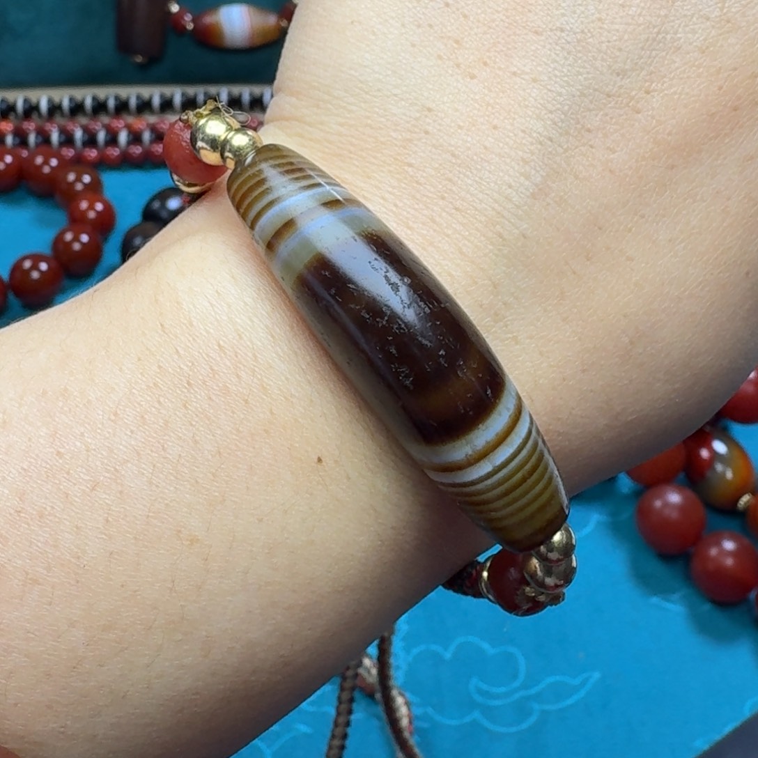 玛瑙/玉髓未镶嵌项链