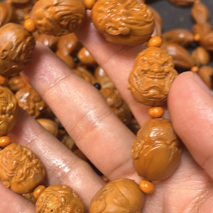 橄榄核手串/手链橄榄微瑕恶僧