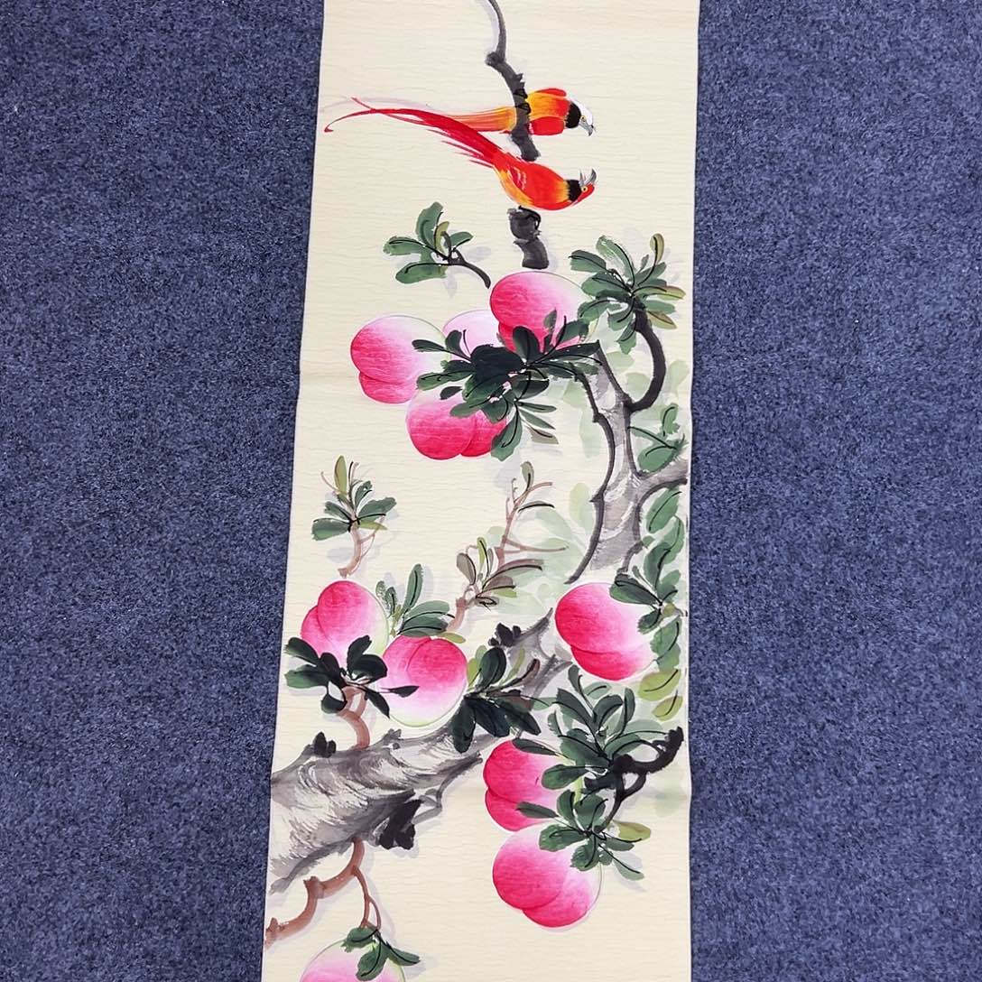 国画国画宣纸纯手绘作品