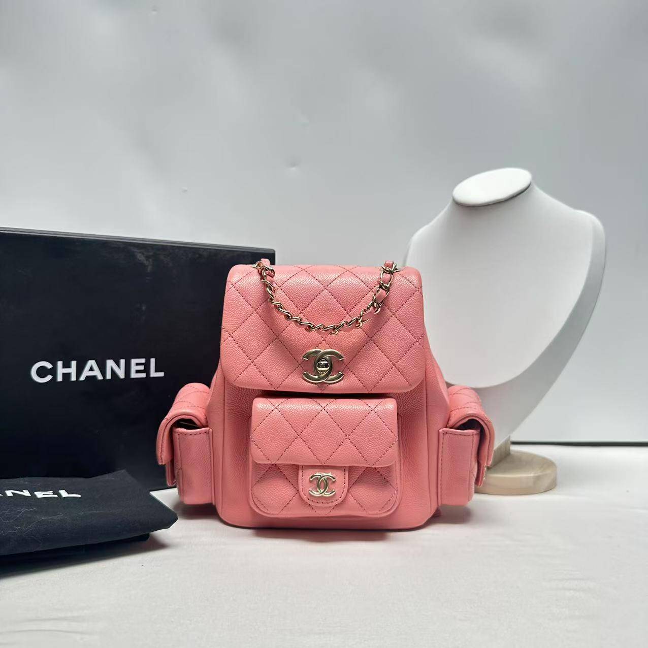 胖虎熙少/香奈儿/99新/公价0/箱包/双肩包/31B2501260323