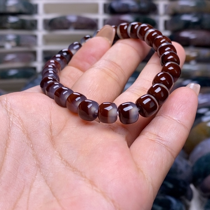 手镯玛瑙/玉髓未镶嵌品**活