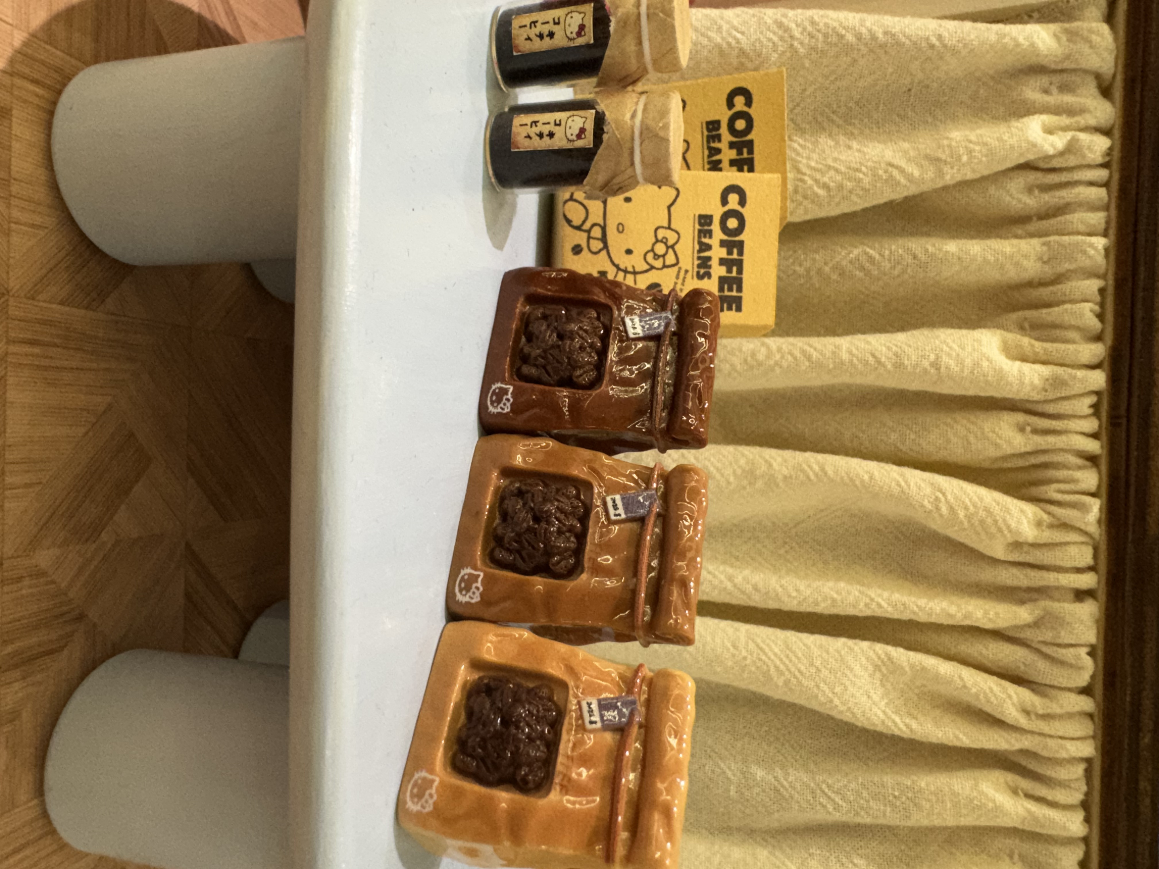 【布暖diy定制】KT 三色 树脂咖啡袋配件 食玩DIY