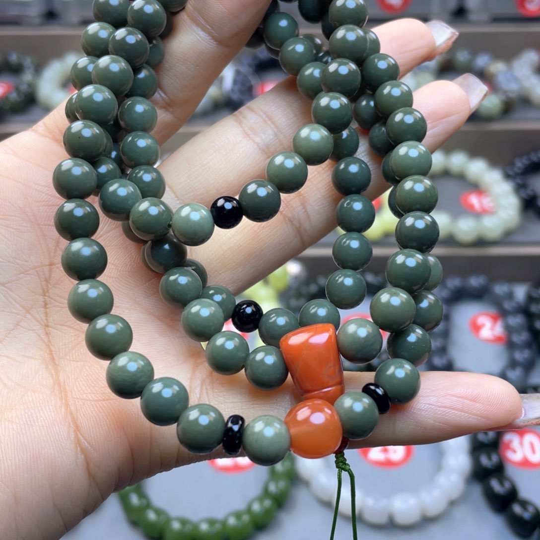 和田玉手链未镶嵌