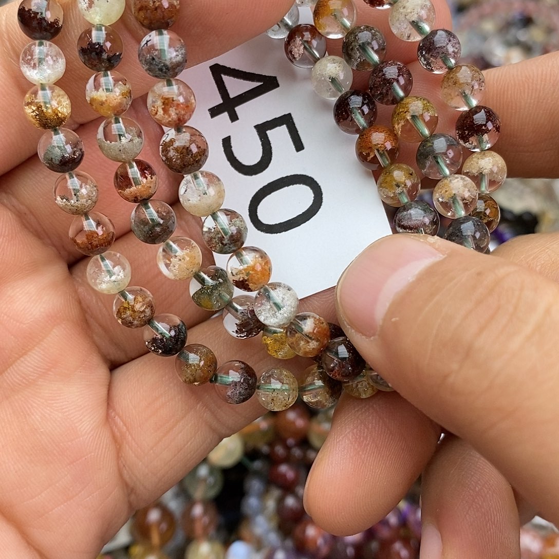 水晶未镶嵌手链手链